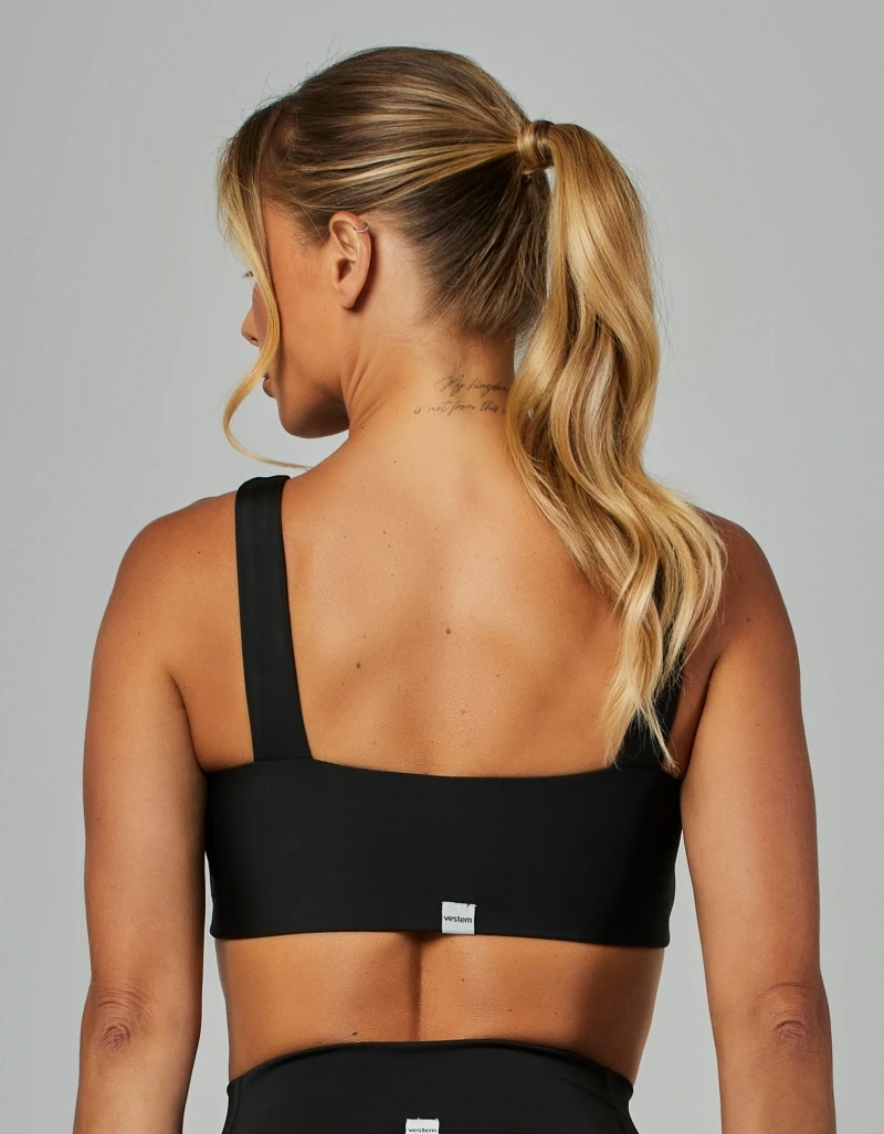 Vestem - Top Média Sustentação Calm Preto - TOP1185.V26.C0002