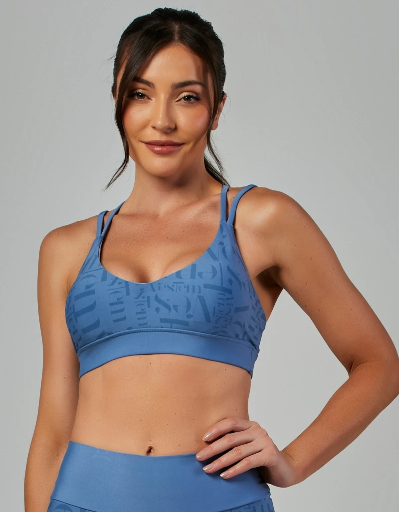 Vestem - Mystical Vestem Blue Retro Medium Support Top - TOP1186.V26.E1342.V26