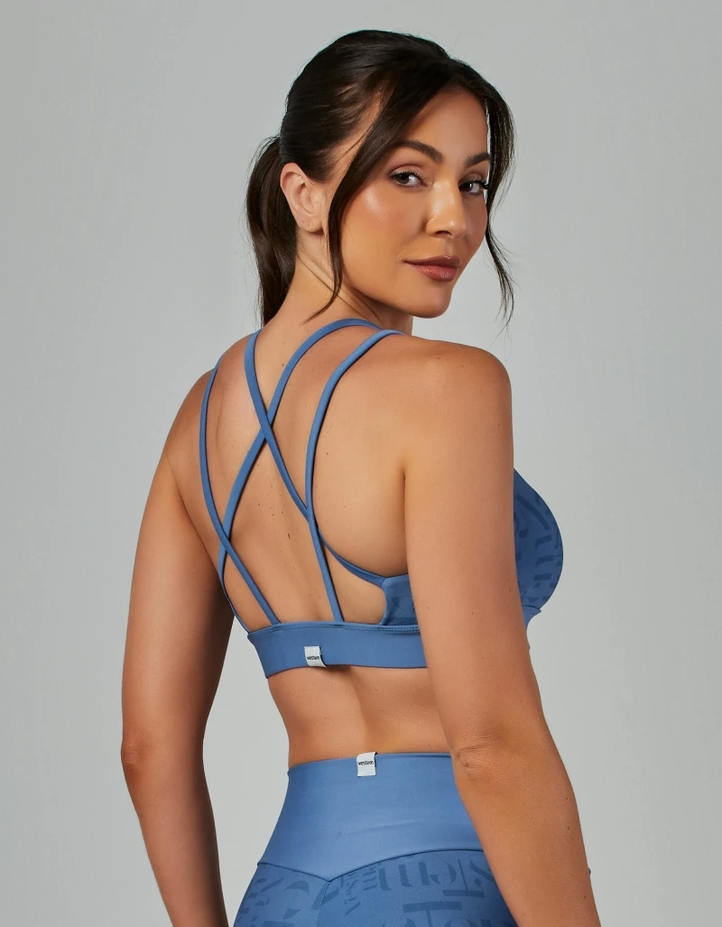 Vestem - Mystical Vestem Blue Retro Medium Support Top - TOP1186.V26.E1342.V26