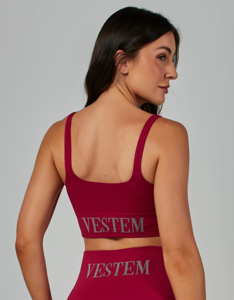 Vestem - Top Seamless Elis Vermelho Desejo - TOP997.V26.C0608