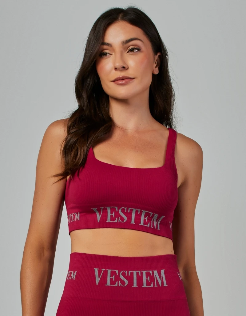 Vestem - Top Seamless Elis Vermelho Desejo - TOP997.V26.C0608