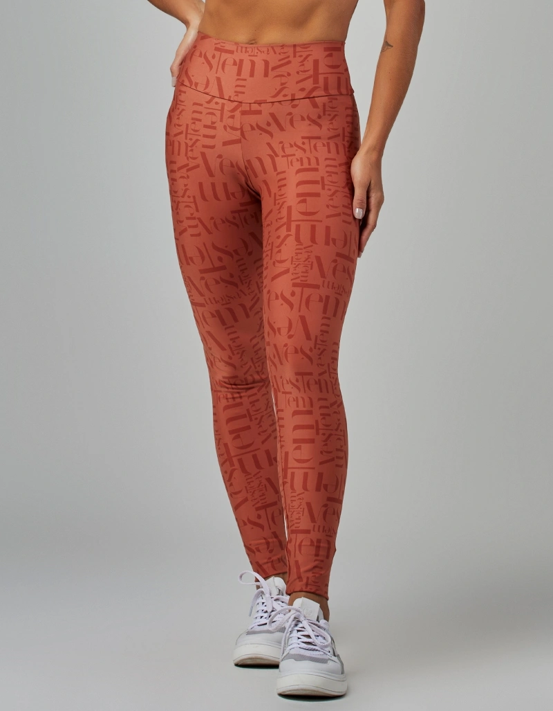 Vestem - Myst Vestem Brown Walnut Leggings - FS1372.ESS.E1338.V26