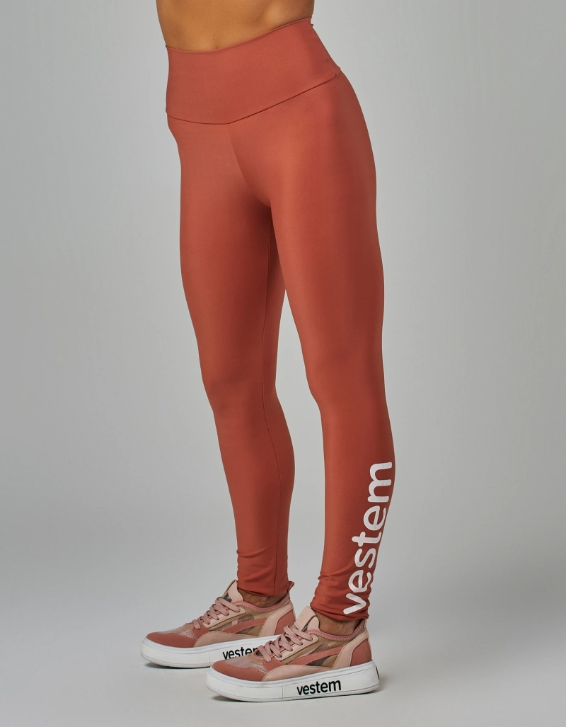 Vestem - Legging Fuso Embaixadoras Marrom Noz - FS1504.ESS.C0616