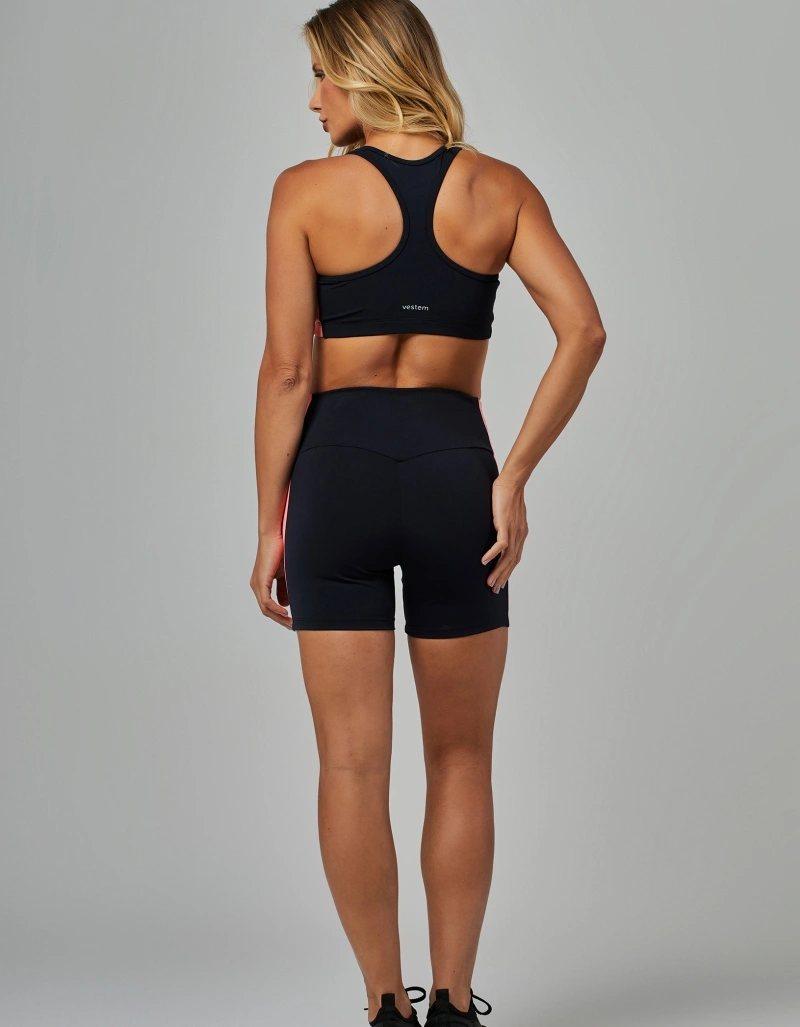 Vestem - Shorts Tricolor Force Preto - SH724.V26.C0002