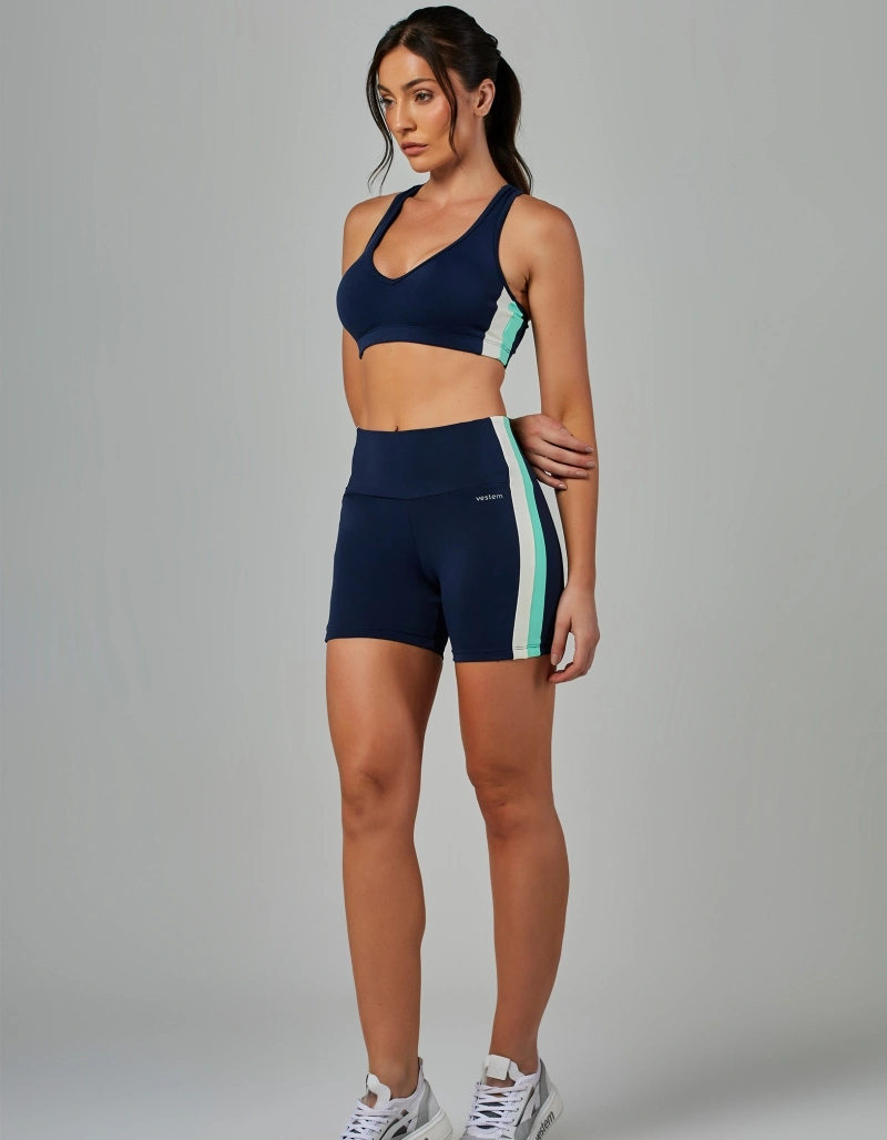 Vestem - Shorts Tricolor Force Marinho Escuridão - SH724.V26.C0173