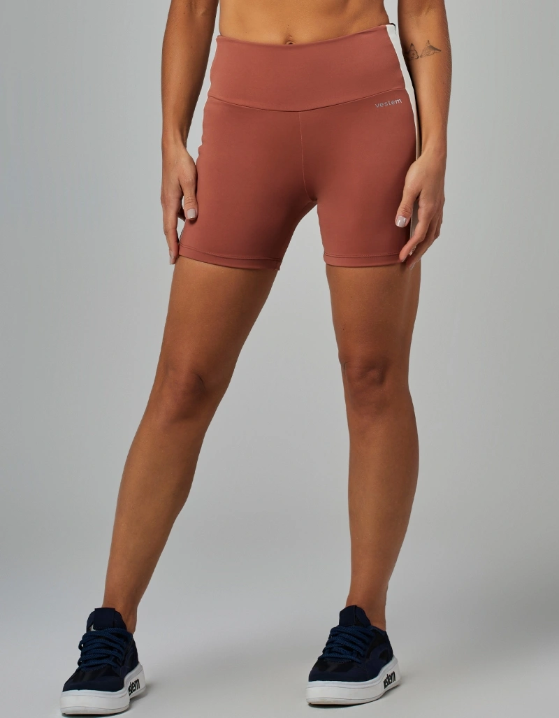 Vestem - Tricolor Force Bronze Brown Shorts - SH724.V26.C0284