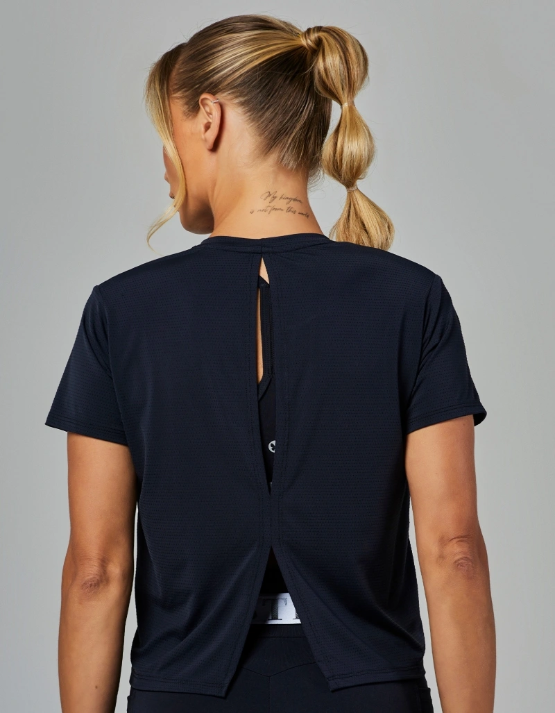 Vestem - Blusa Manga Curta Dry Fit Encanto Preto - BMC816.V26.C0002