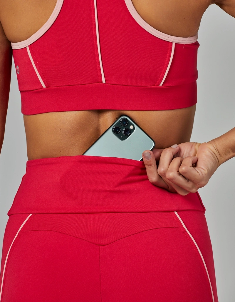 Vestem - Legging Fuso Bicolor com Bolsos Encanto Magenta - FS1539.V26.C0401