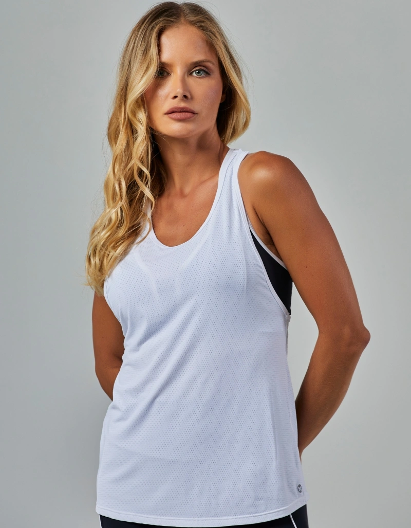 Vestem - Regata Dry Fit Encanto Branco - REG831.V26.C0001