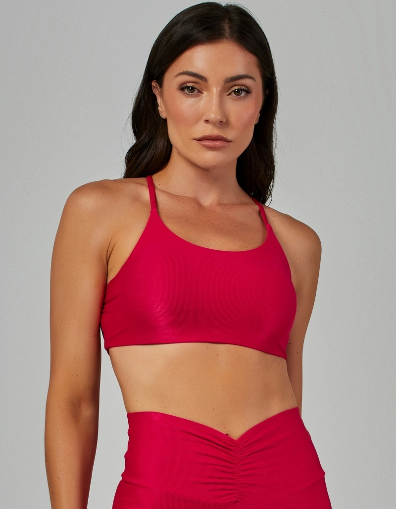 Vestem - Top Leve Sustentação Lily Magenta - TOP1057.V26.C0401