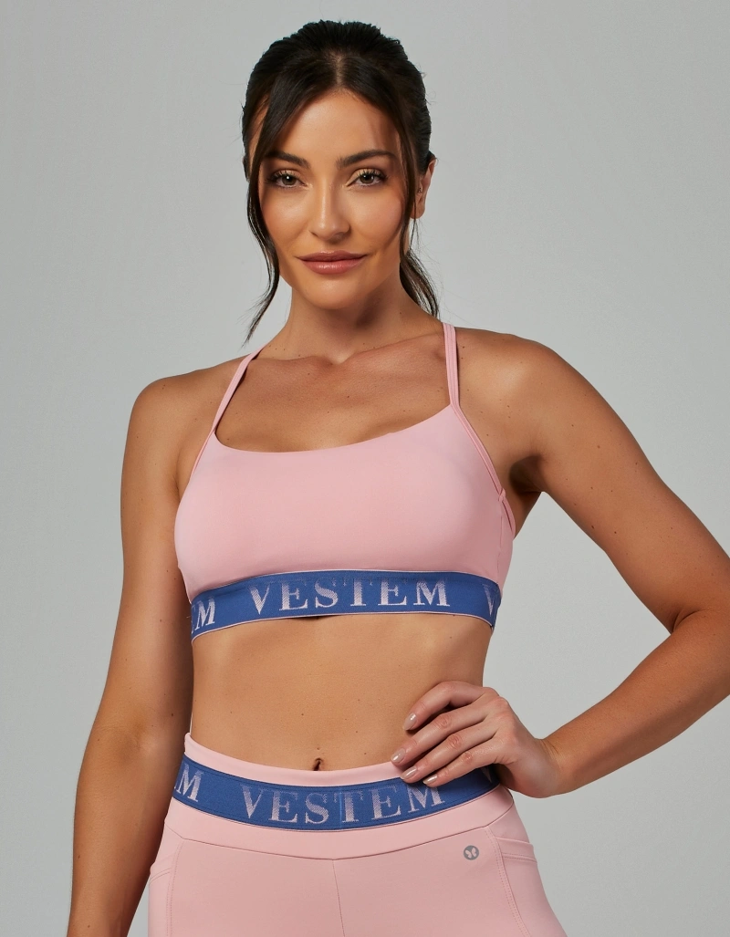 Vestem - Top Medium Support Bliss Pink Romance - TOP1169.V26.C0243
