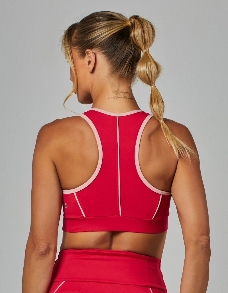 Vestem - Top Alta Sustentação Bicolor Encanto Magenta - TOP1191.V26.C0401