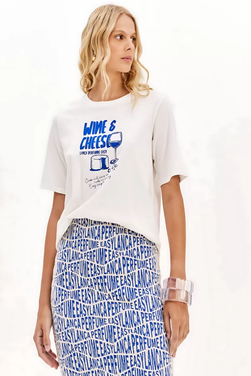 LANÇA PERFUME - T-Shirt Descolada Lança Perfume - 5243