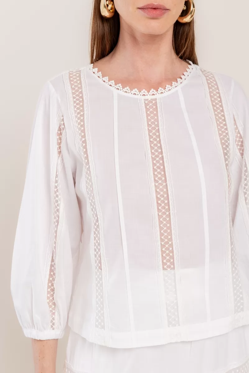 Hidrogênio - WHITE LACE DRESS - 20518002