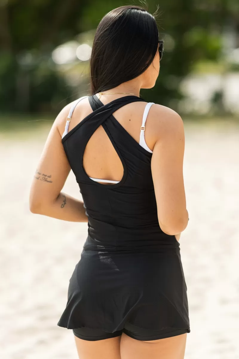 ZNG - Short Skirt Beach Sun Black - SHO257