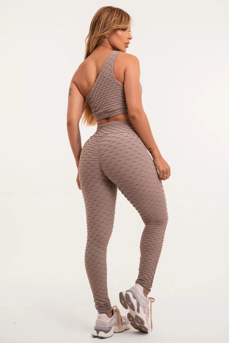 ZNG - LEGGING BROCADA KAKI - CIG858