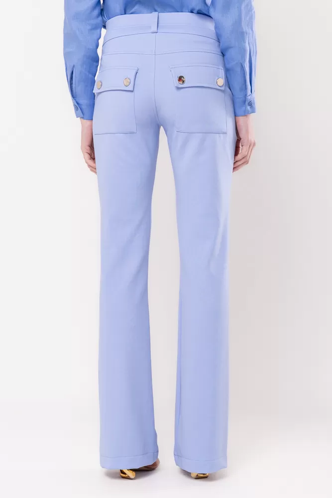 Hidrogênio - PINK LIGHT BLUE STRAIGHT PANTS - 20283078