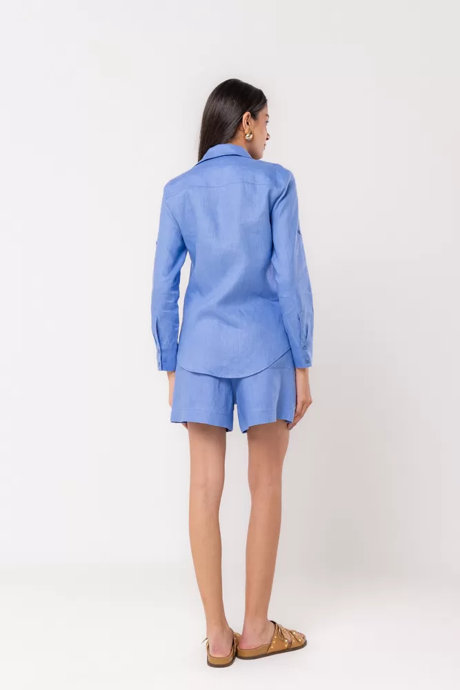 Hidrogênio - CAMISA DE LINHO 100% PACIFIC - 19875581