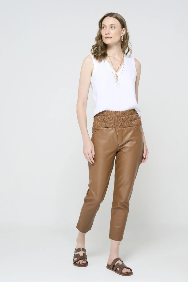 Hidrogênio - MORGANA BROWN JOGGER PANTS - 19742255