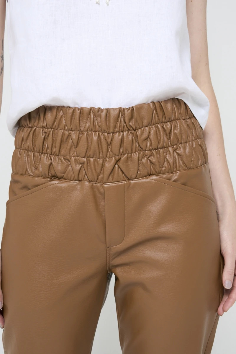 Hidrogênio - MORGANA BROWN JOGGER PANTS - 19742255