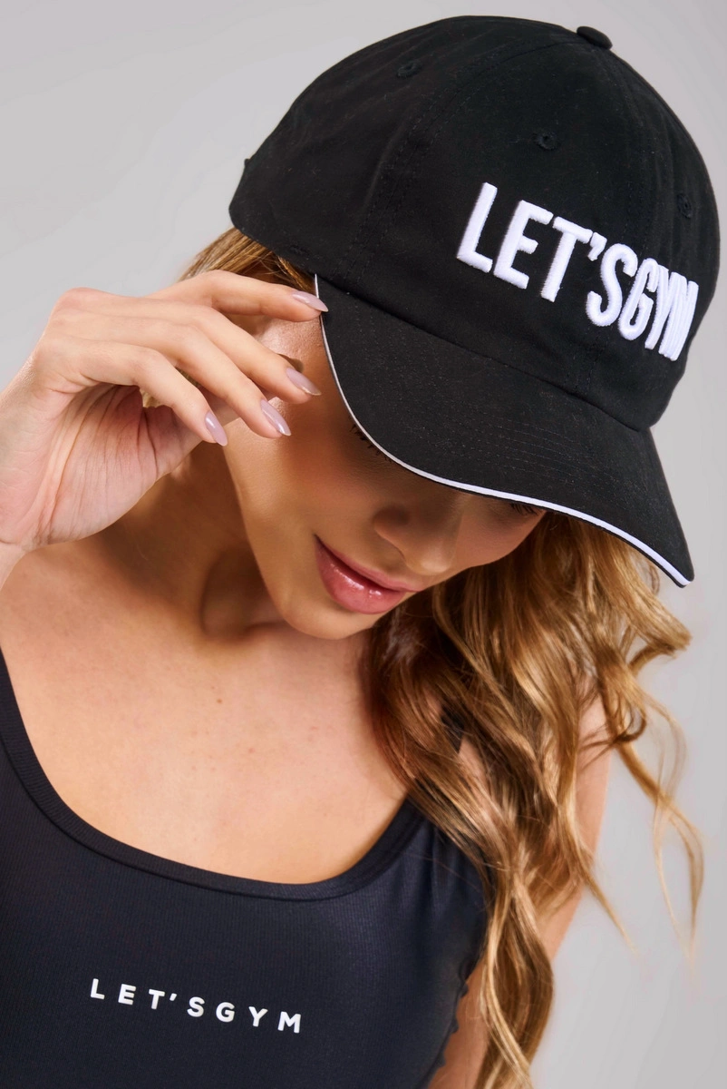 Lets Gym - Boné Letsgym Preto - 2575PT