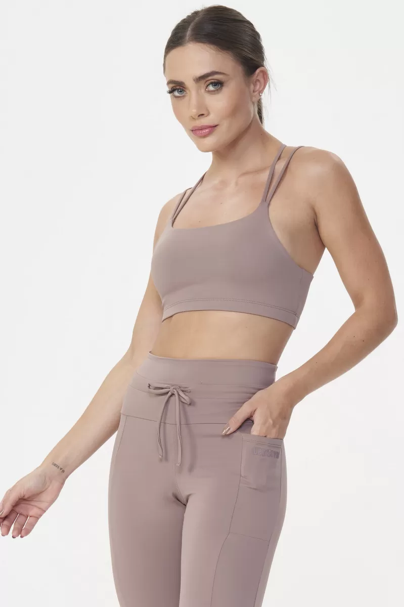 Lets Gym - Top Soft Balance Avelã - 2766AVL