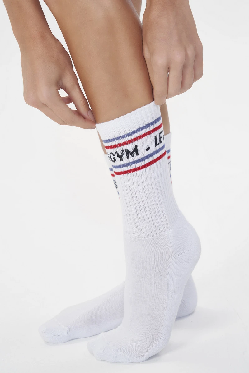 Lets Gym - Letsgym Array Socks - 2879BR