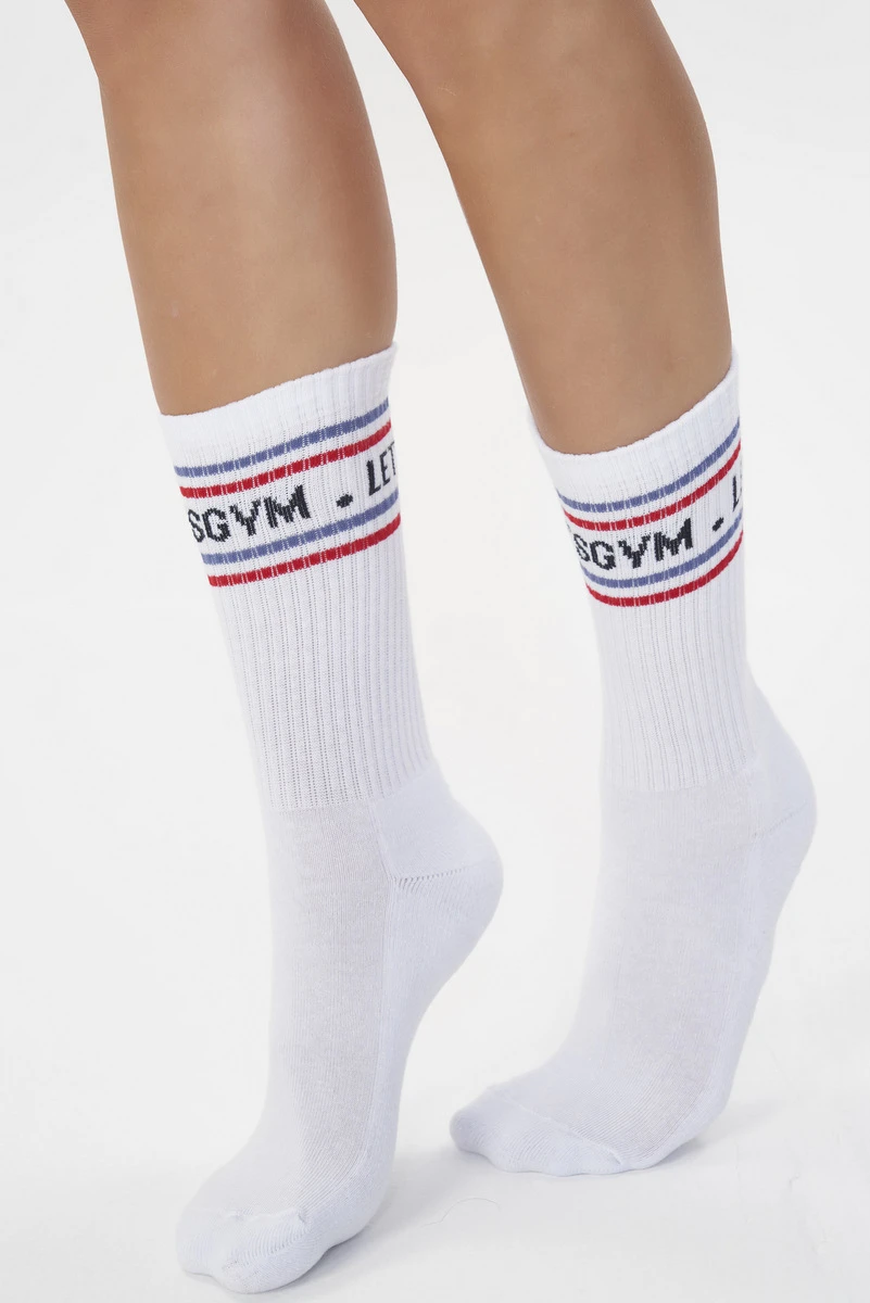 Lets Gym - Letsgym Array Socks - 2879BR