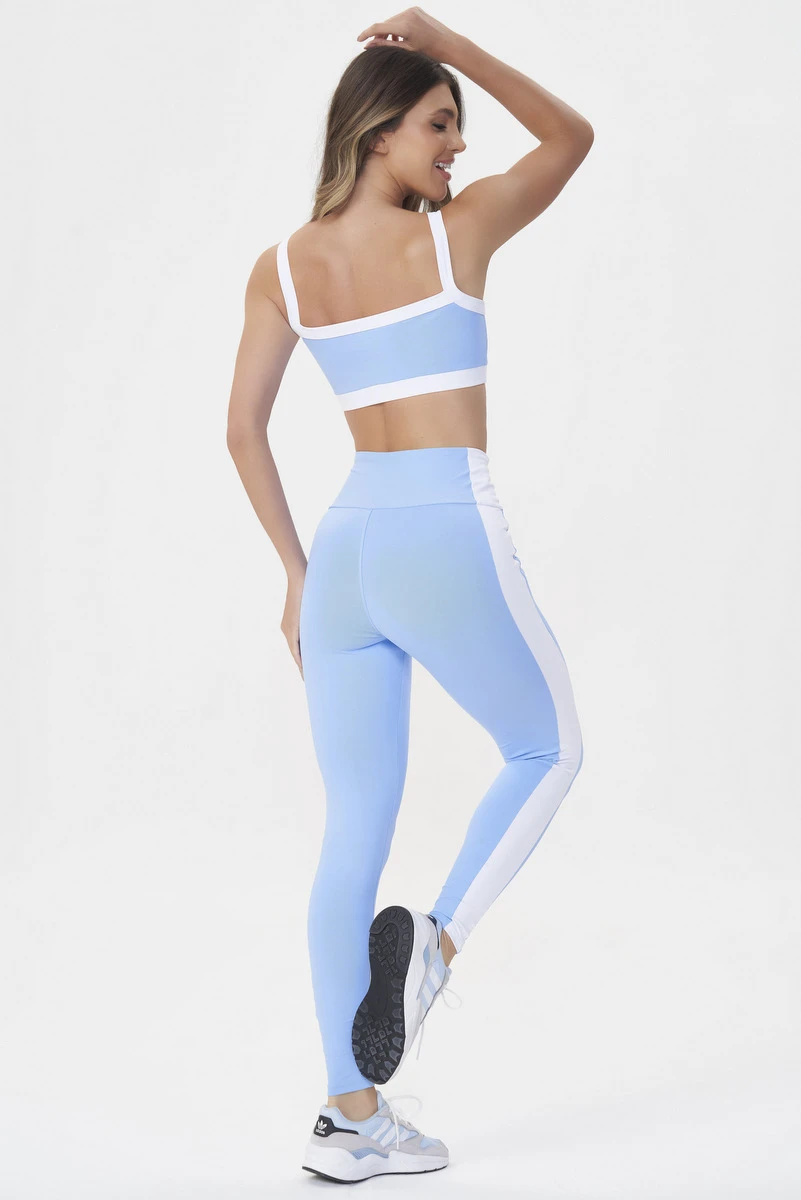 Lets Gym - Light Blue Tunning Top - 2890AZC