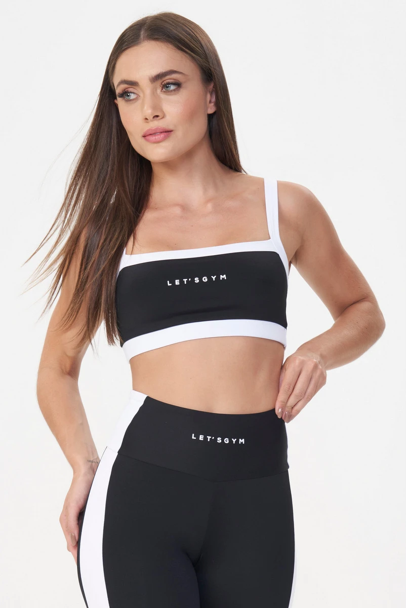 Lets Gym - Top Tunning Preto - 2890PT