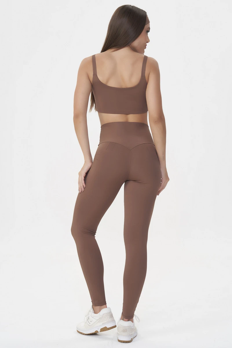 Lets Gym - Legging Basic Colors Marrom - 2907MR