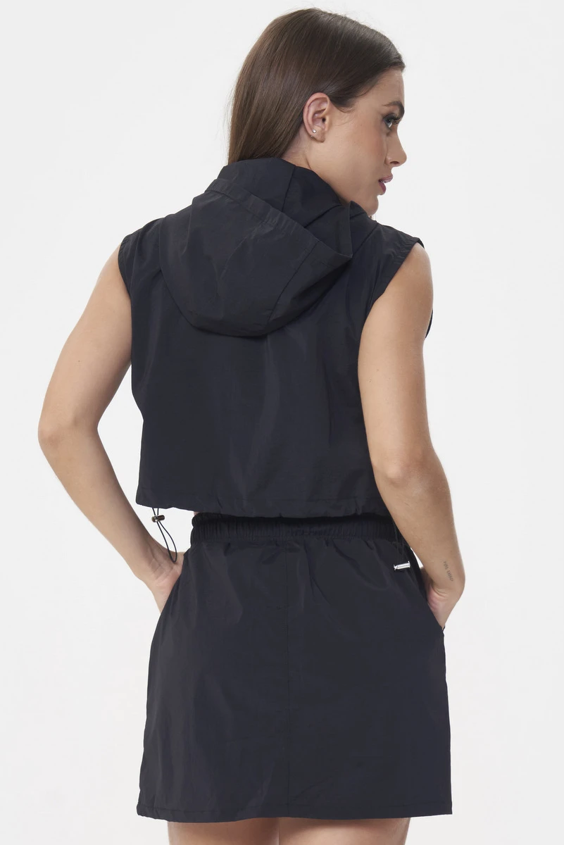 Lets Gym - Colete Athleisure Preto - 2920PT