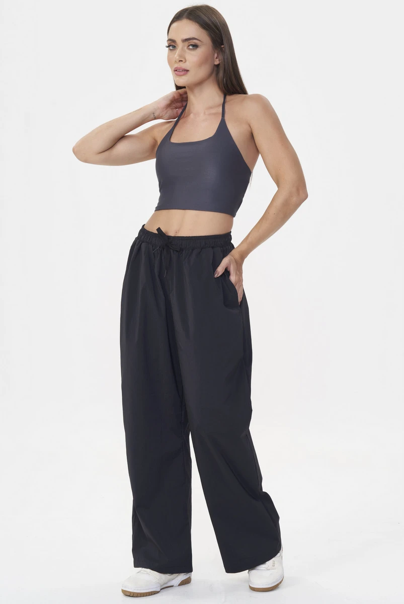 Lets Gym - Black Athleisure Pants - 2922PT
