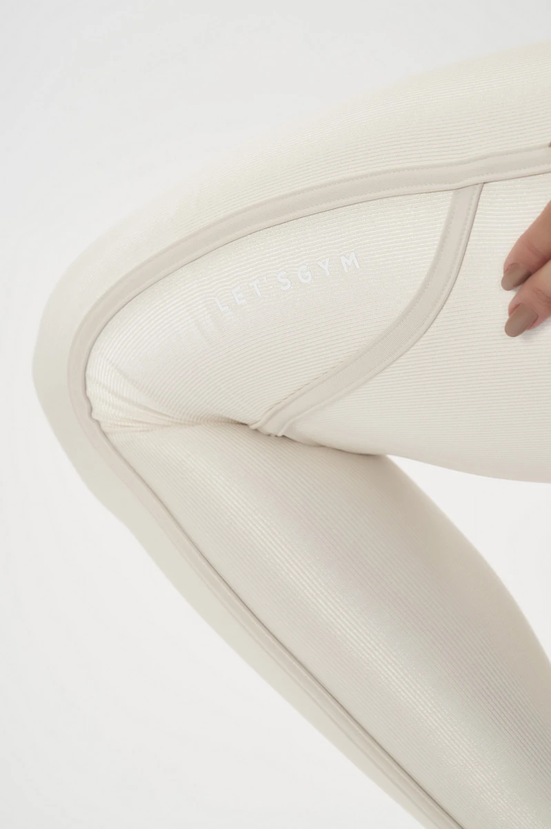 Lets Gym - Legging Harmony Off White - 2957OFW