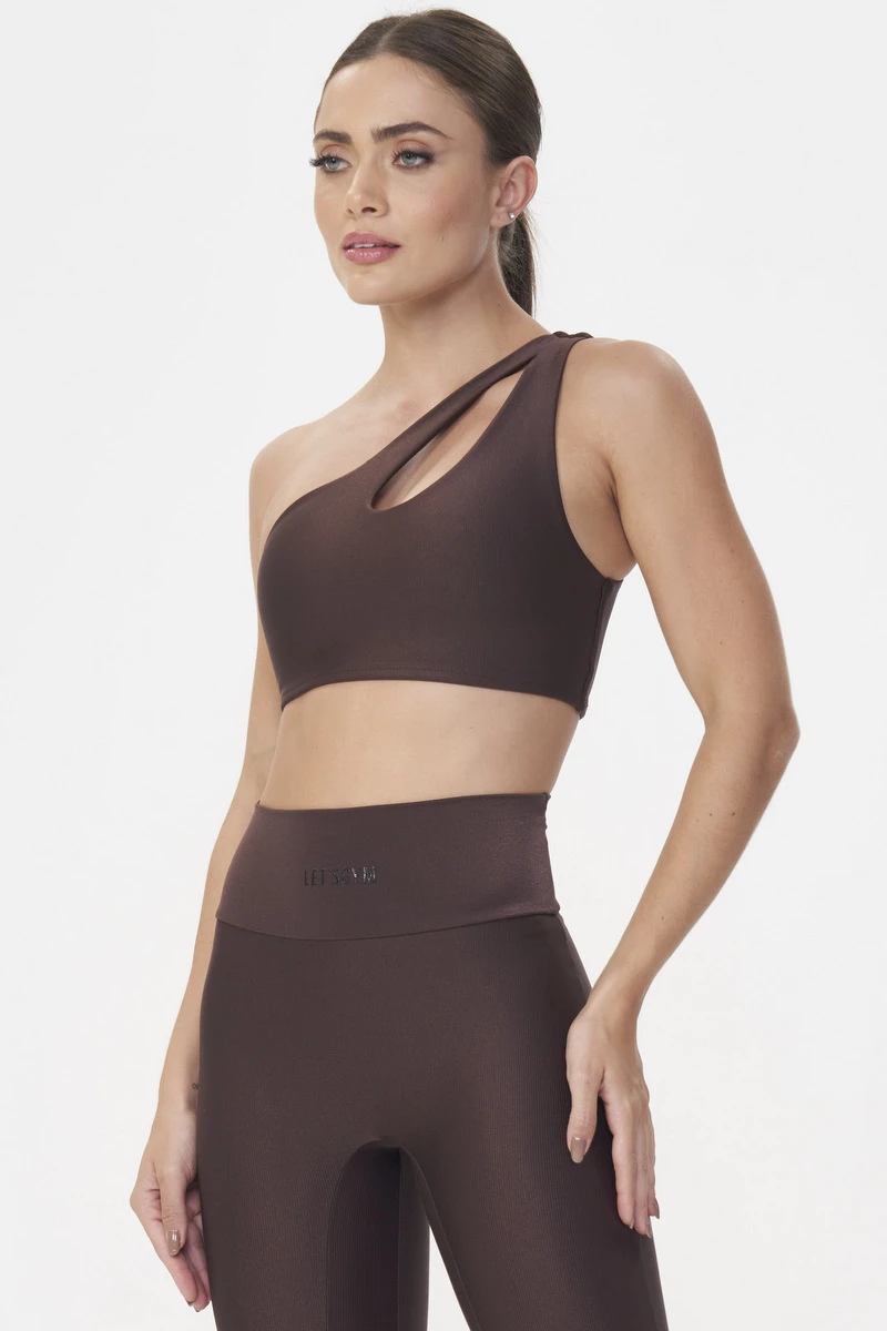Lets Gym - Sports bra Impact One Coffee - 2961CF