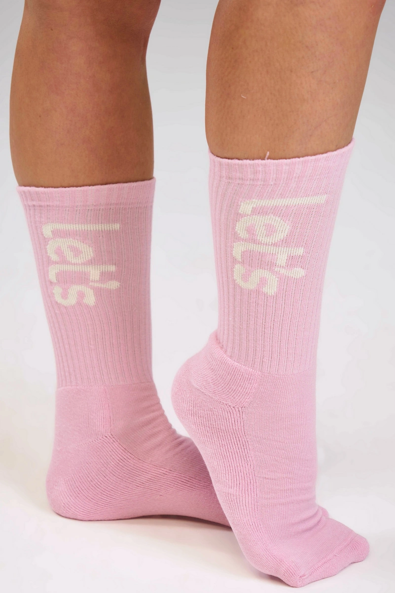 Lets Gym - Meia Letsgym Calm Rose - 3023CRS