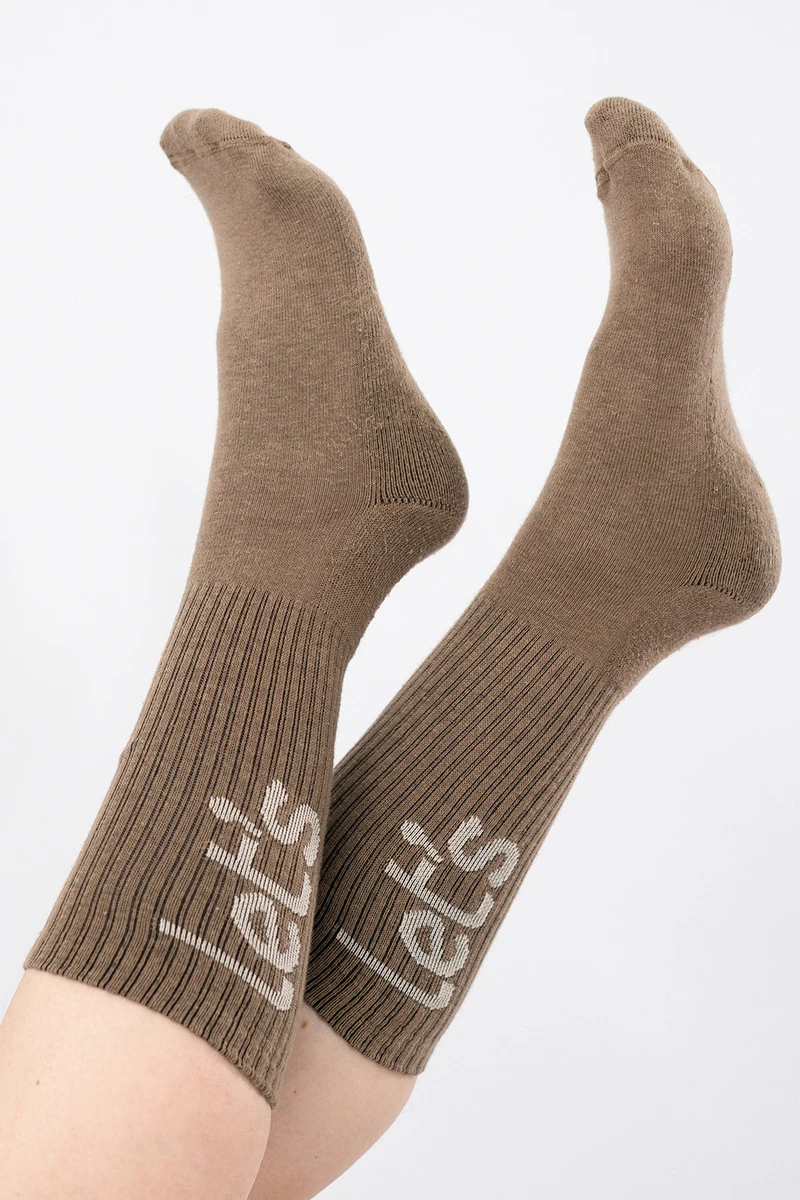 Lets Gym - Letsgym Array Socks - 3023CT