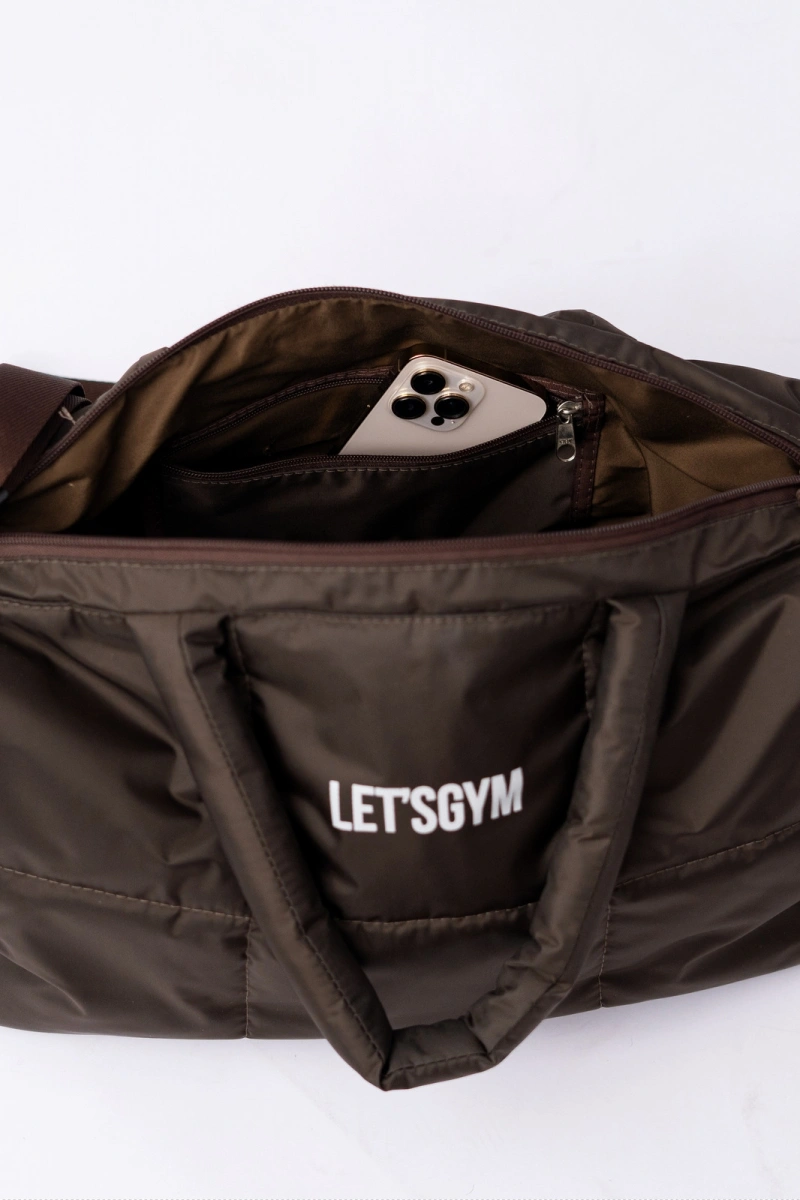 Lets Gym - Bolsa Academia Letsgym Coffee - 3052CF