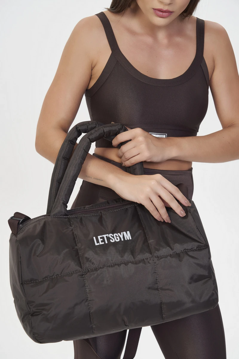Lets Gym - Bolsa Academia Letsgym Coffee - 3052CF