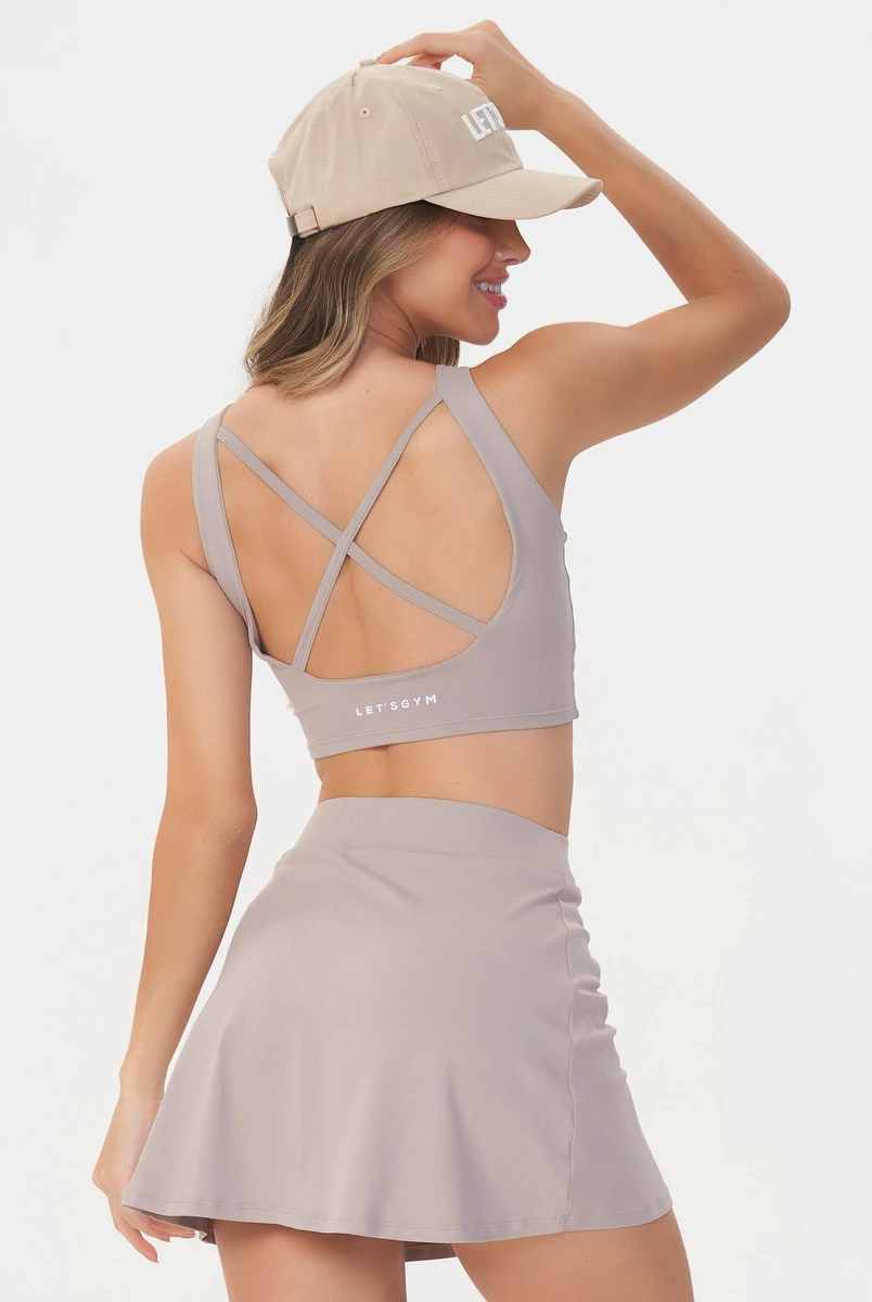 Lets Gym - Cropped Slate Nude - 3056ND