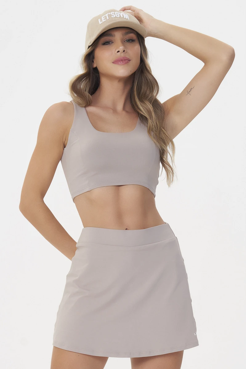 Lets Gym - Cropped Slate Nude - 3056ND