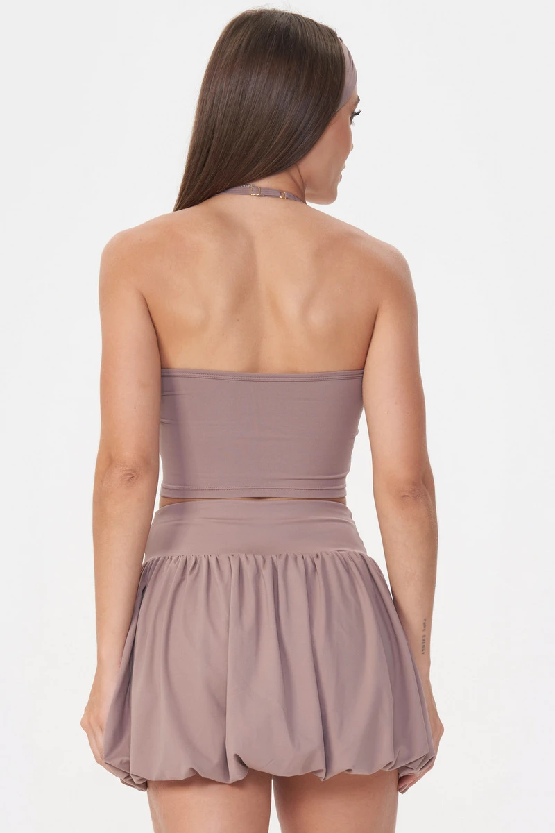 Lets Gym - Cropped Frente Unica Beyond Avelã - 3065AVL