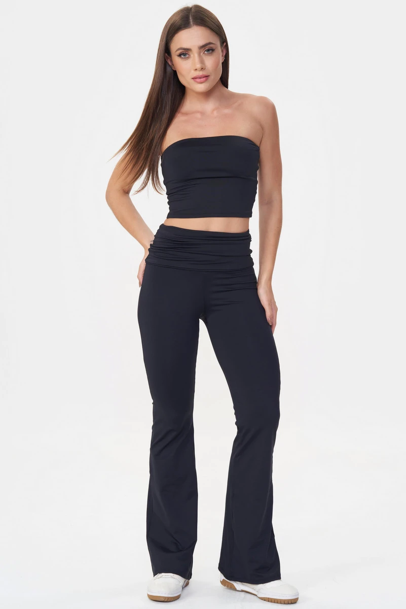 Lets Gym - Calça Flare Beyond Preto - 3068PT