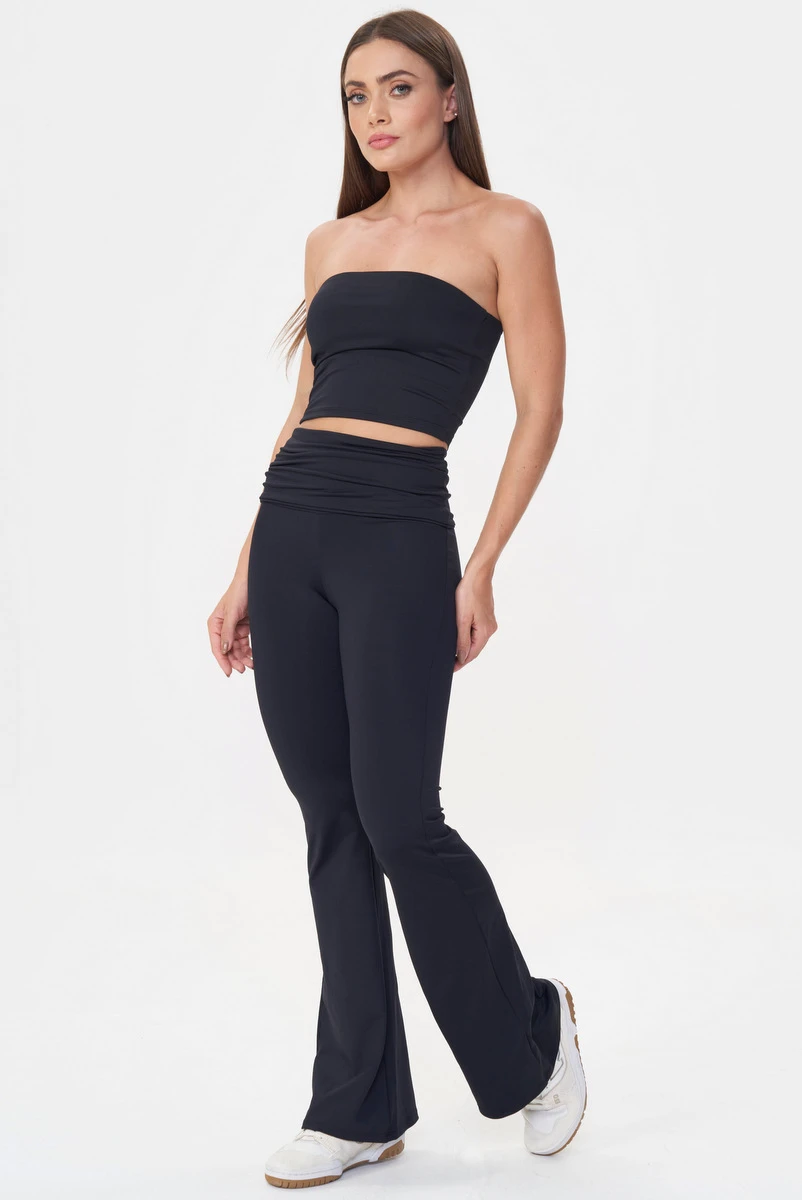 Lets Gym - Calça Flare Beyond Preto - 3068PT