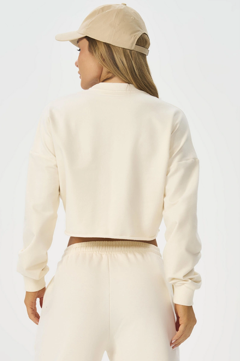 Lets Gym - Off-White Urban Layers Blouse - 2917OFW