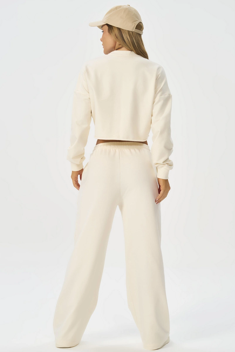 Lets Gym - Off-White Urban Layers Blouse - 2917OFW