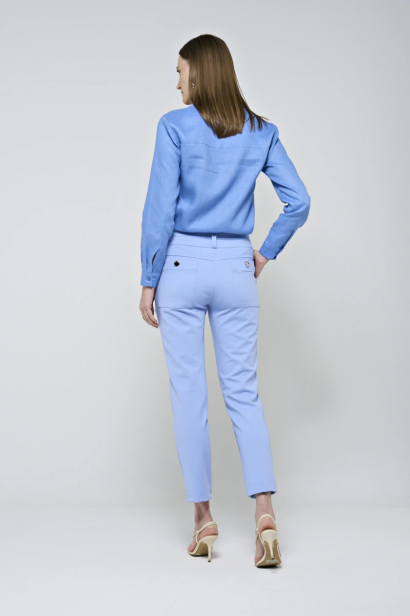 Hidrogênio - CALÇA PESCADOR AZUL CLARO - 19616078