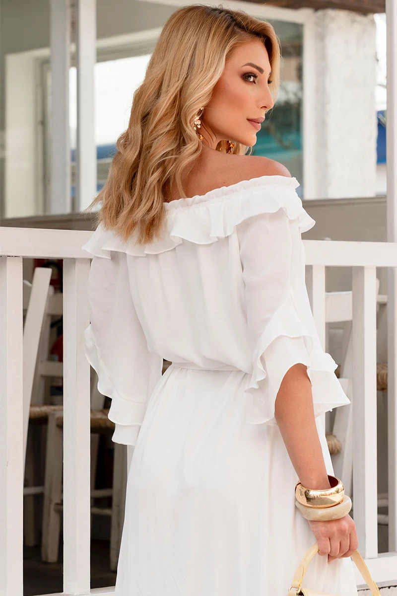 Miss Misses - Vestido Lilian Off White - 54655030