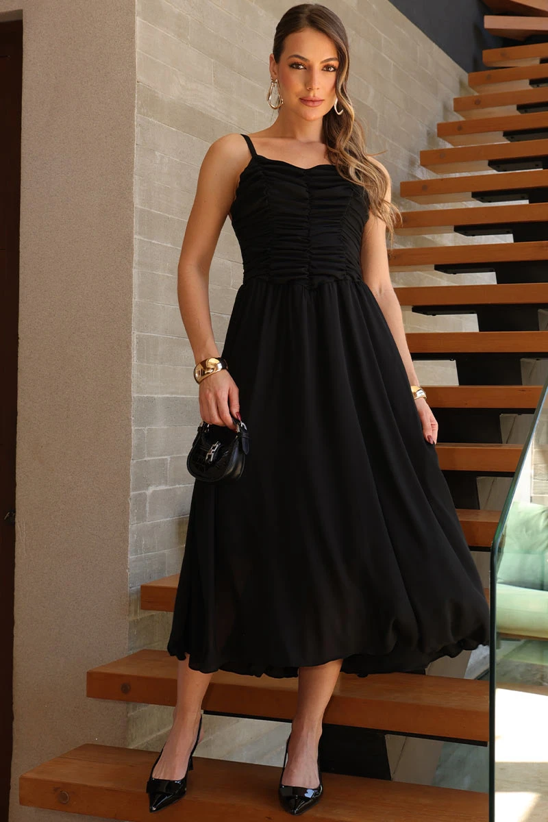 Miss Misses - Vestido Cristina Preto - 54651001