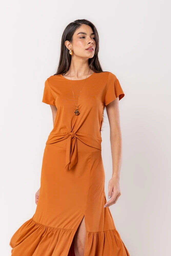 Hidrogênio - SKIRT WITH SLIT EARTH - 19596332